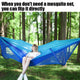Outdoor Mosquito Net Parachute Hammock