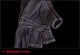 Leather gloves for fishing glove three figner