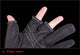Leather gloves for fishing glove three figner