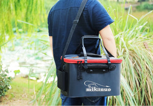 Portable Zipper Fishing Bucket Outdoor Folding