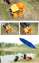 Portable Zipper Fishing Bucket Outdoor Folding