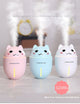 3 in 1 320ML USB Air Humidifier Ultrasonic Cool-Mist Adorable Pet Mini Humidifier With LED Light Mini USB Fan