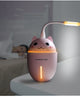 3 in 1 320ML USB Air Humidifier Ultrasonic Cool-Mist Adorable Pet Mini Humidifier With LED Light Mini USB Fan