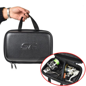 Fish Reel Bag Spinning Reel Case Leather