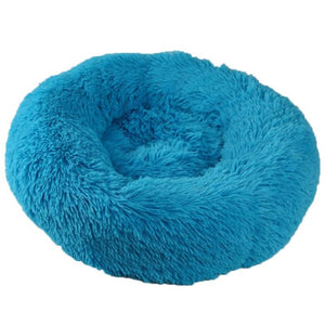 Pet Dog Bed Comfortable Donut Cuddler Round Dog Kennel Ultra Soft Washable Dog and Cat Cushion Bed Winter Warm Sofa hot sell2810