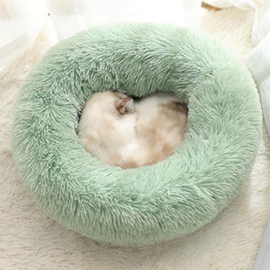 Pet Dog Bed Comfortable Donut Cuddler Round Dog Kennel Ultra Soft Washable Dog and Cat Cushion Bed Winter Warm Sofa hot sell2810
