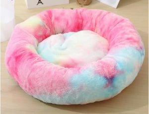 Pet Dog Bed Comfortable Donut Cuddler Round Dog Kennel Ultra Soft Washable Dog and Cat Cushion Bed Winter Warm Sofa hot sell2810