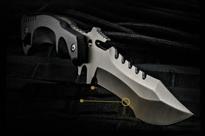 Survival Knife Army Hunting 58hrc Hardness