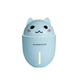 3 in 1 320ML USB Air Humidifier Ultrasonic Cool-Mist Adorable Pet Mini Humidifier With LED Light Mini USB Fan