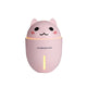 3 in 1 320ML USB Air Humidifier Ultrasonic Cool-Mist Adorable Pet Mini Humidifier With LED Light Mini USB Fan