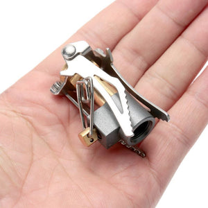 Outdoor Stove Titanium Alloy Folding Mini Camping Oven