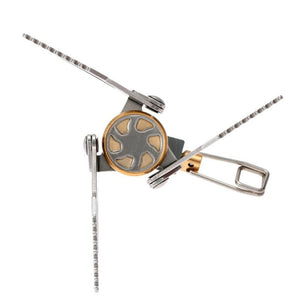 Outdoor Stove Titanium Alloy Folding Mini Camping Oven