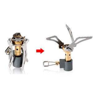 Outdoor Stove Titanium Alloy Folding Mini Camping Oven