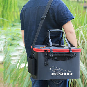 Portable Zipper Fishing Bucket Outdoor Folding