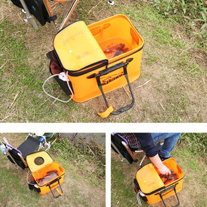 Portable EVA Fishing Bag Collapsible